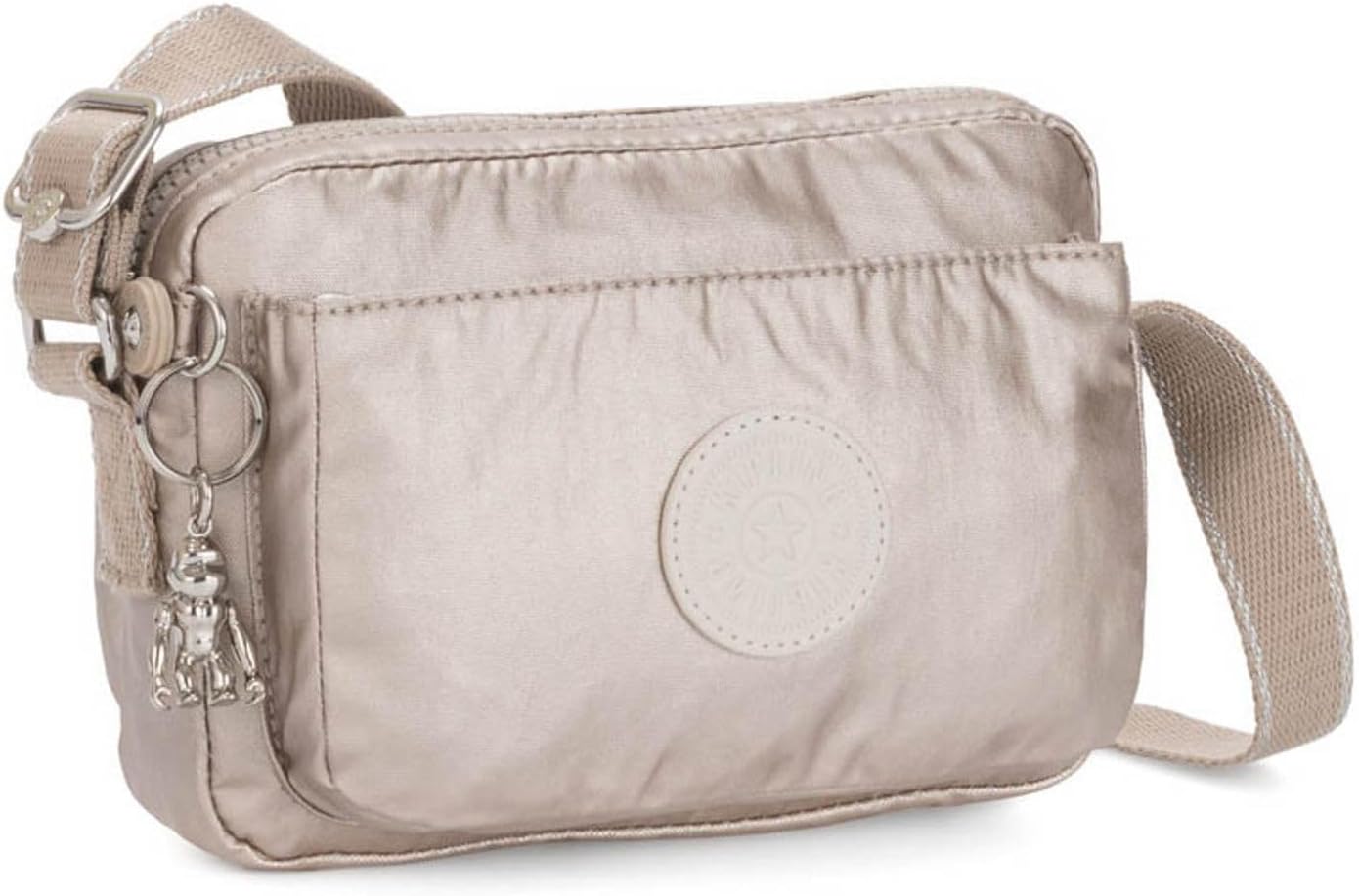 Thumbnail 1 de Kipling Abanu Bandolera Pequeña, Brillo Metálico