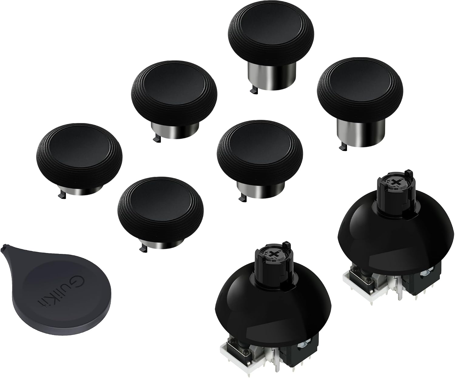 Detalle de GuliKit TMR Magnetic Joysticks for Xbox Series X|S & Elite Series 2 Controller (anti-drift repair kit, 720° adjustable tension)