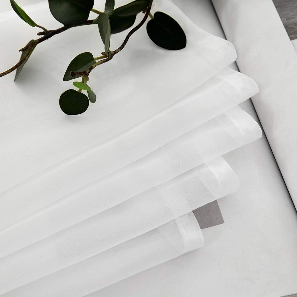 Thumbnail 6 de MIULEE 2er Set Voile Vorhang 140x245 cm 🪟