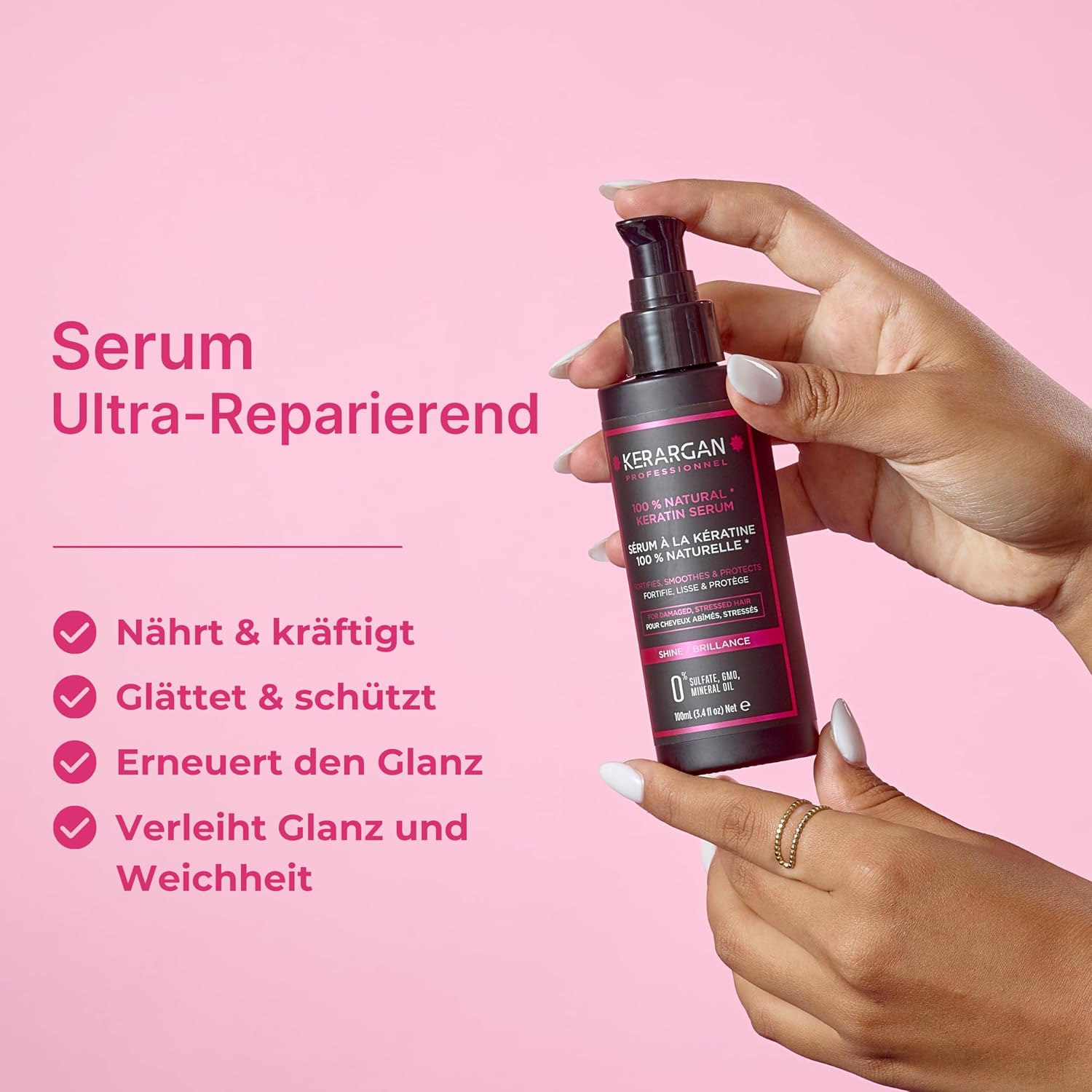 Thumbnail 1 de KERARGAN Ultra reparierendes Haarserum Keratin 100 ml