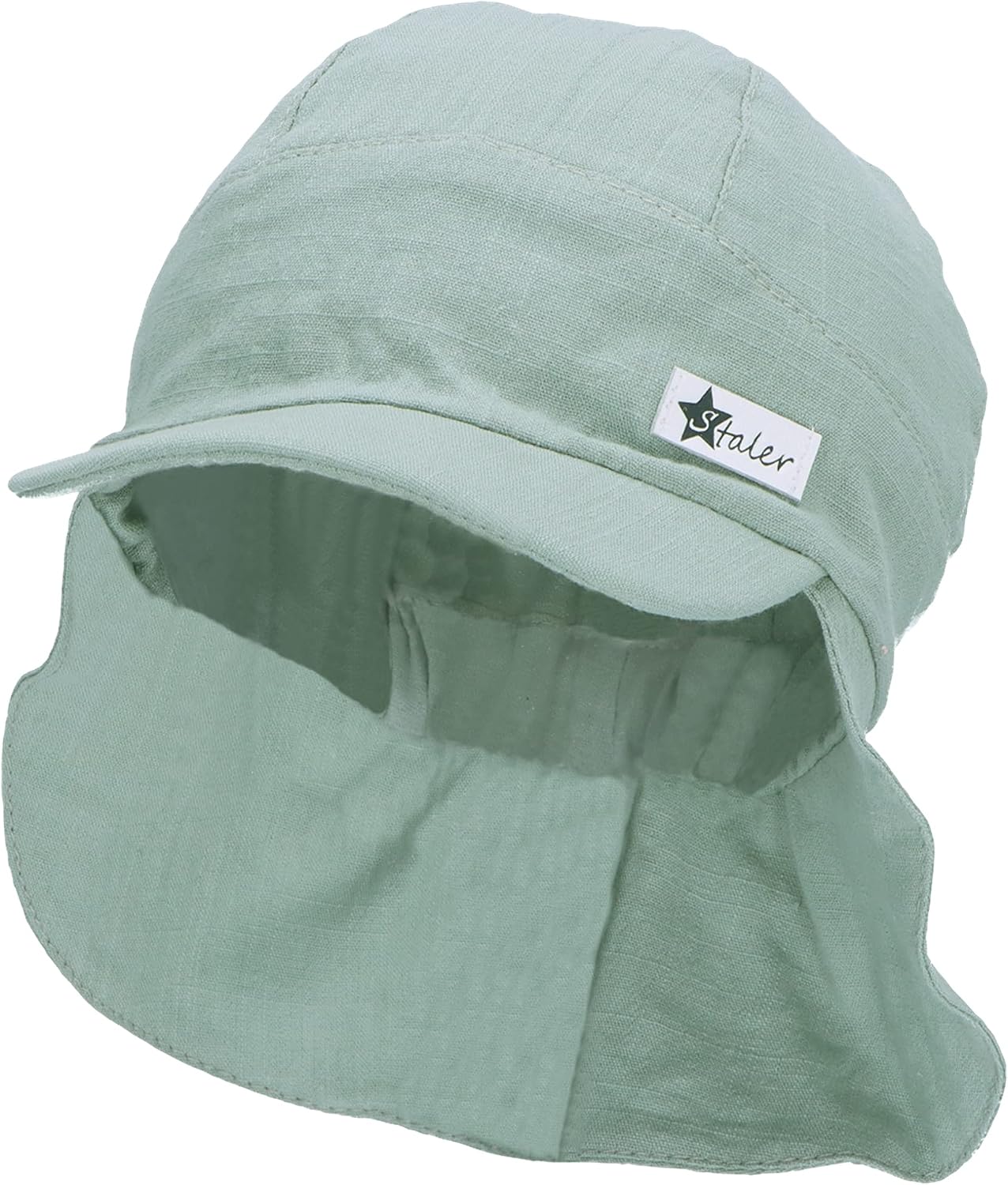 Thumbnail 6 de Sterntaler Baby Schirmmütze unisex mit Nackenschutz in Leinenoptik