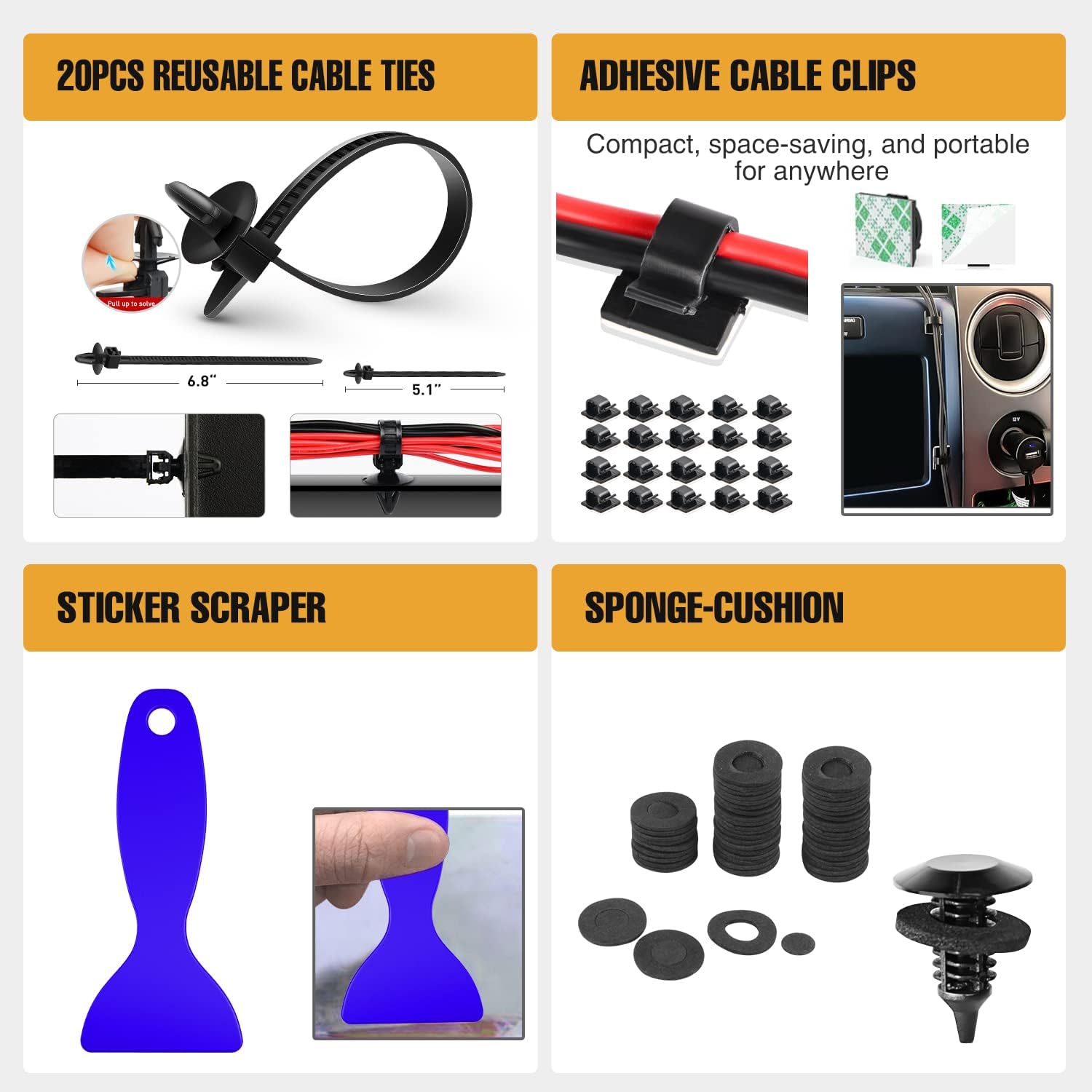 Thumbnail 6 de GOOACC 238Pcs Trim Removal Tool kit 🛠