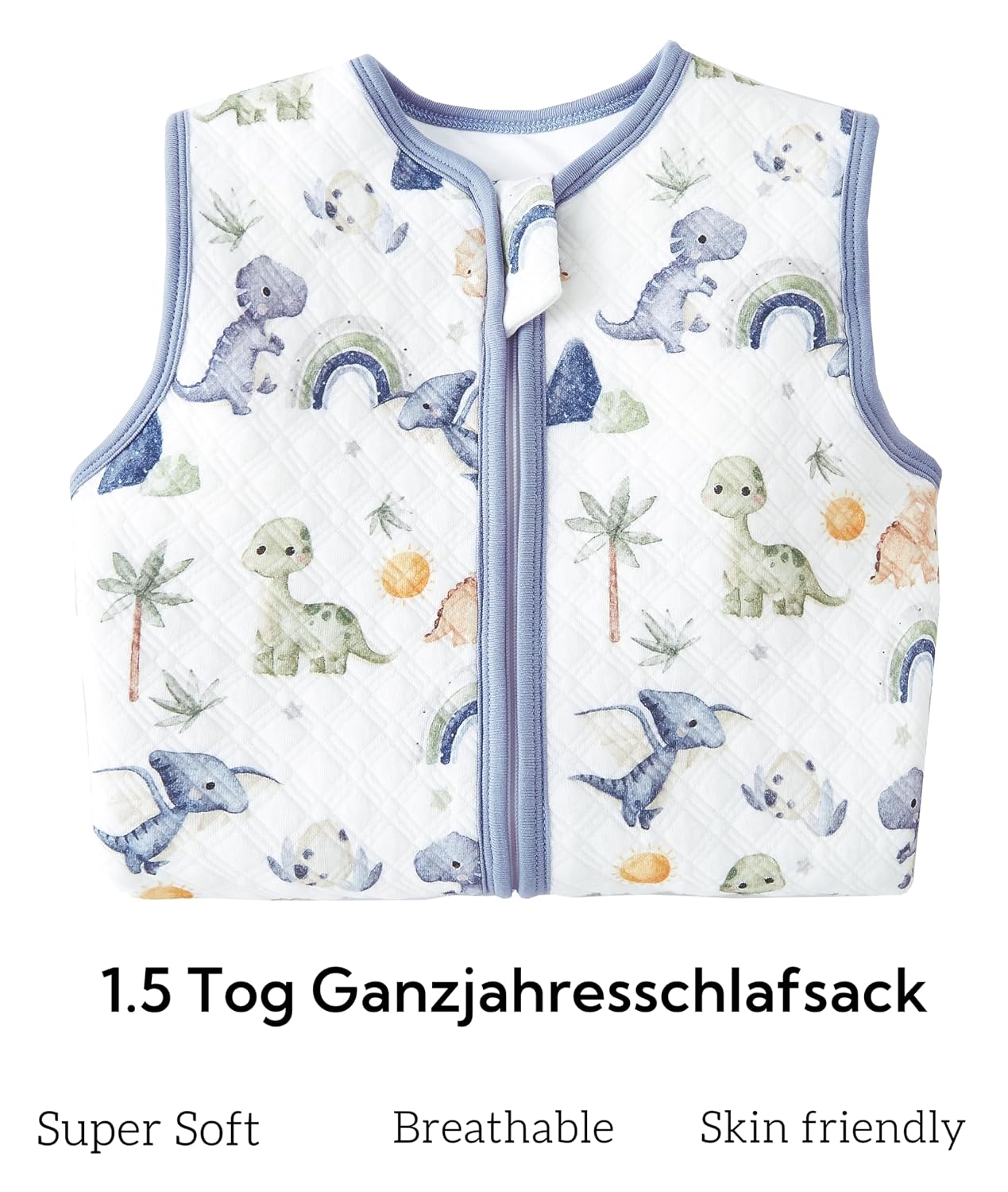 Detalle 2 de Chilsuessy Baby Schlafsack 1,5 Tog 80 cm