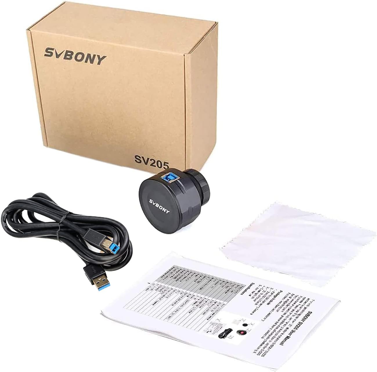 Thumbnail 6 de Svbony SV205 Teleskop Kamera – 1,25'' 8MP Okularkamera mit USB 3.0