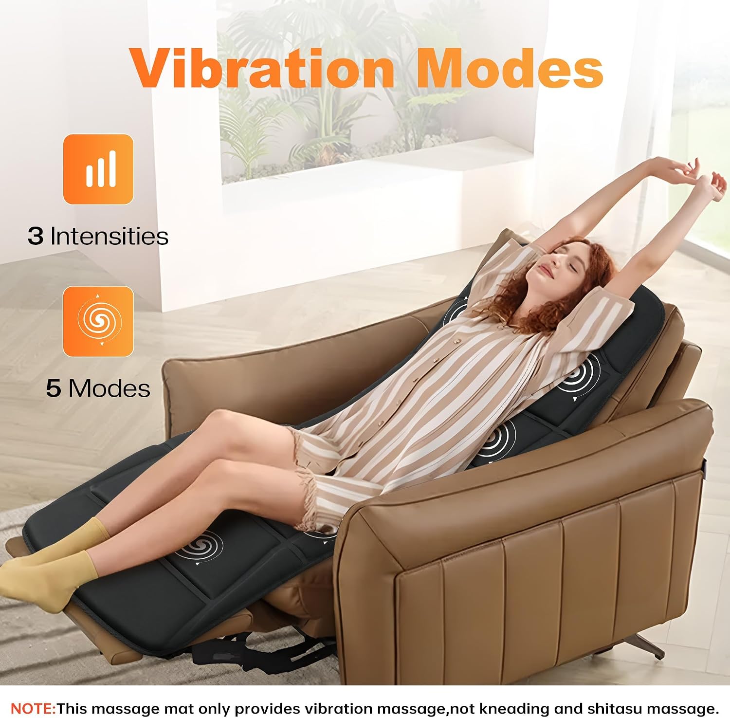 Detalle 2 de CILI Full Body Massage Mat with Heat and Vibration ⚙