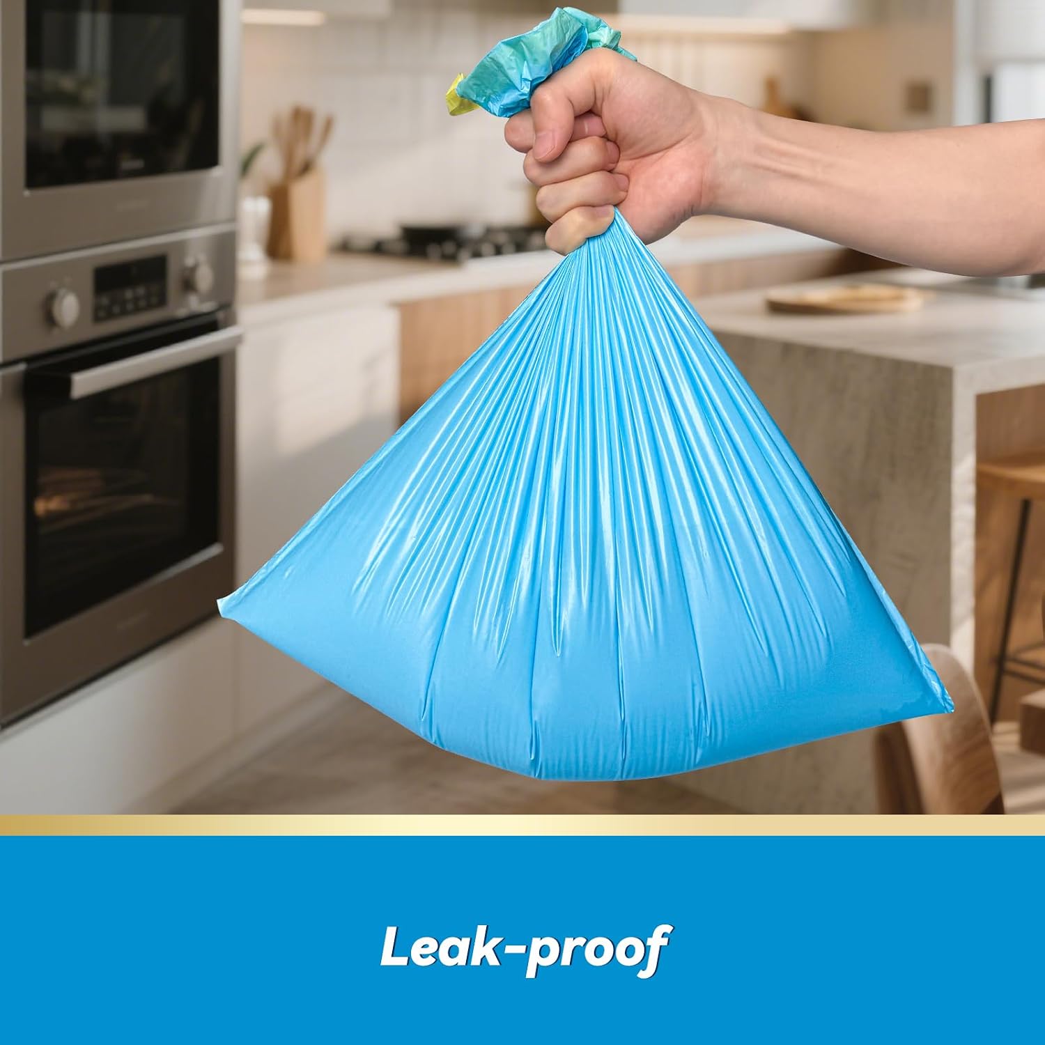 Detalle de Small Drawstring Trash Bags, 4 Gallon
