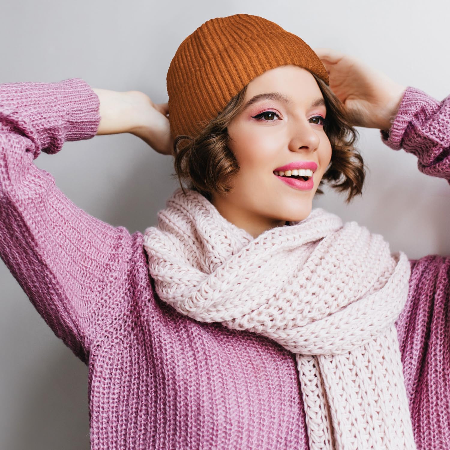 Detalle de ROYBENS Fisherman Beanie, Wool Blend