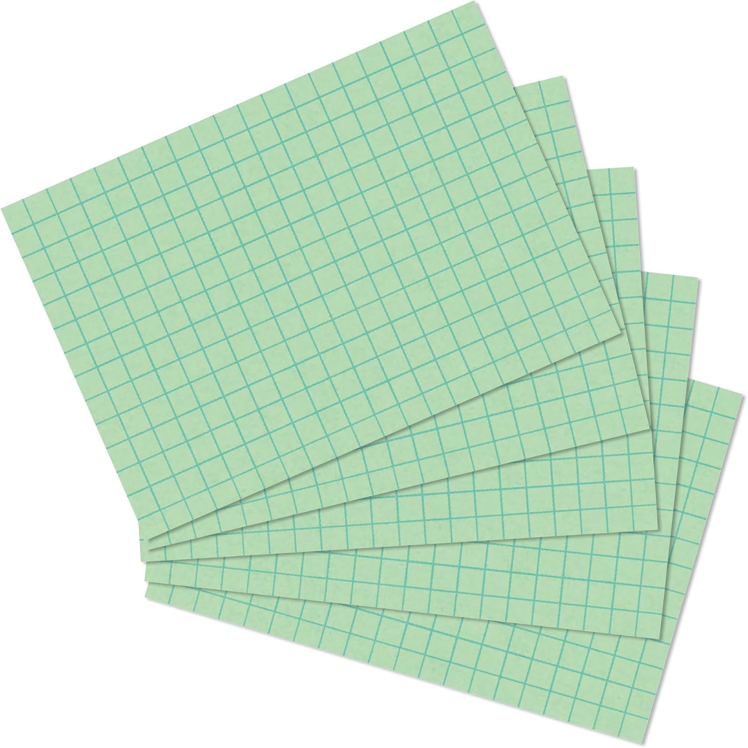 Detalle de herlitz kartongkort A5, blått omönstrat papper, 100 ark