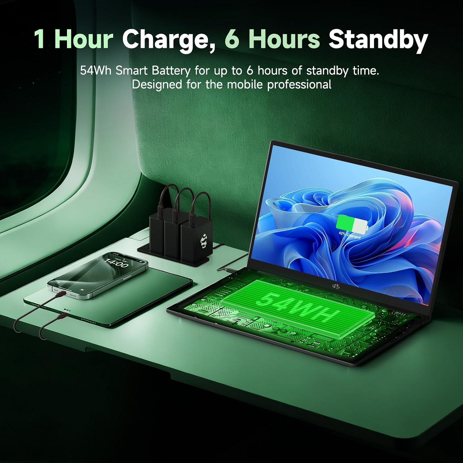 Detalle de NIMO Laptop, 15.6-Inch