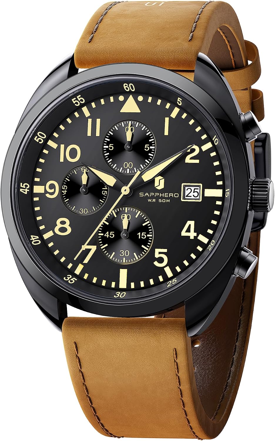 Detalle de SAPPHERO Orologio da uomo al quarzo 24 cm