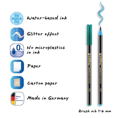 Thumbnail 2 de Edding 1340 Feutre Paillettes, 10 stylos ⚙️