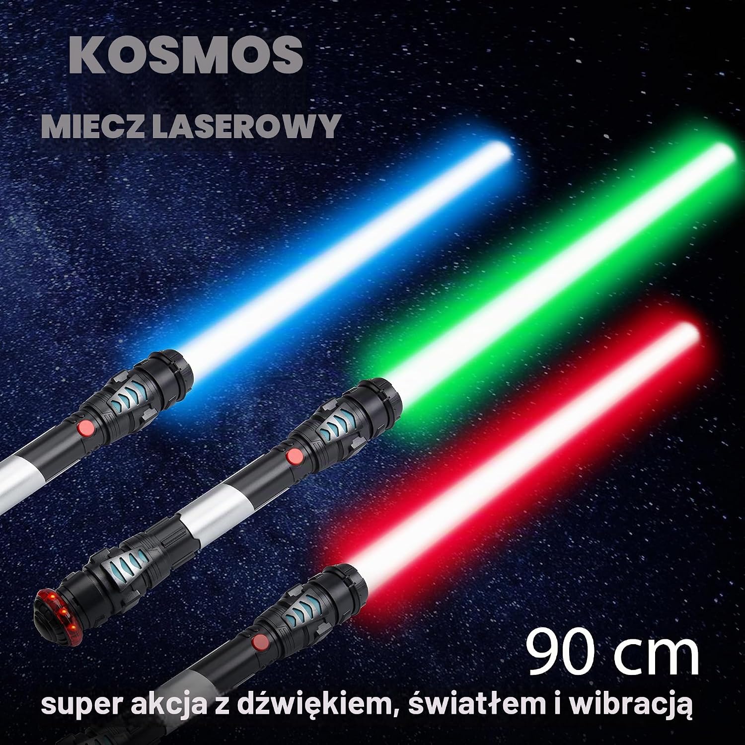 Thumbnail 2 de GOODS+GADGETS Miecz świetlny 108 cm, niebieski, dźwięk i wibracje