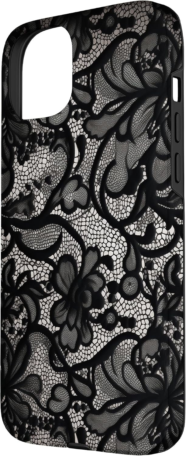 Detalle 2 de Coque iPhone 15 Plus dentelle noire