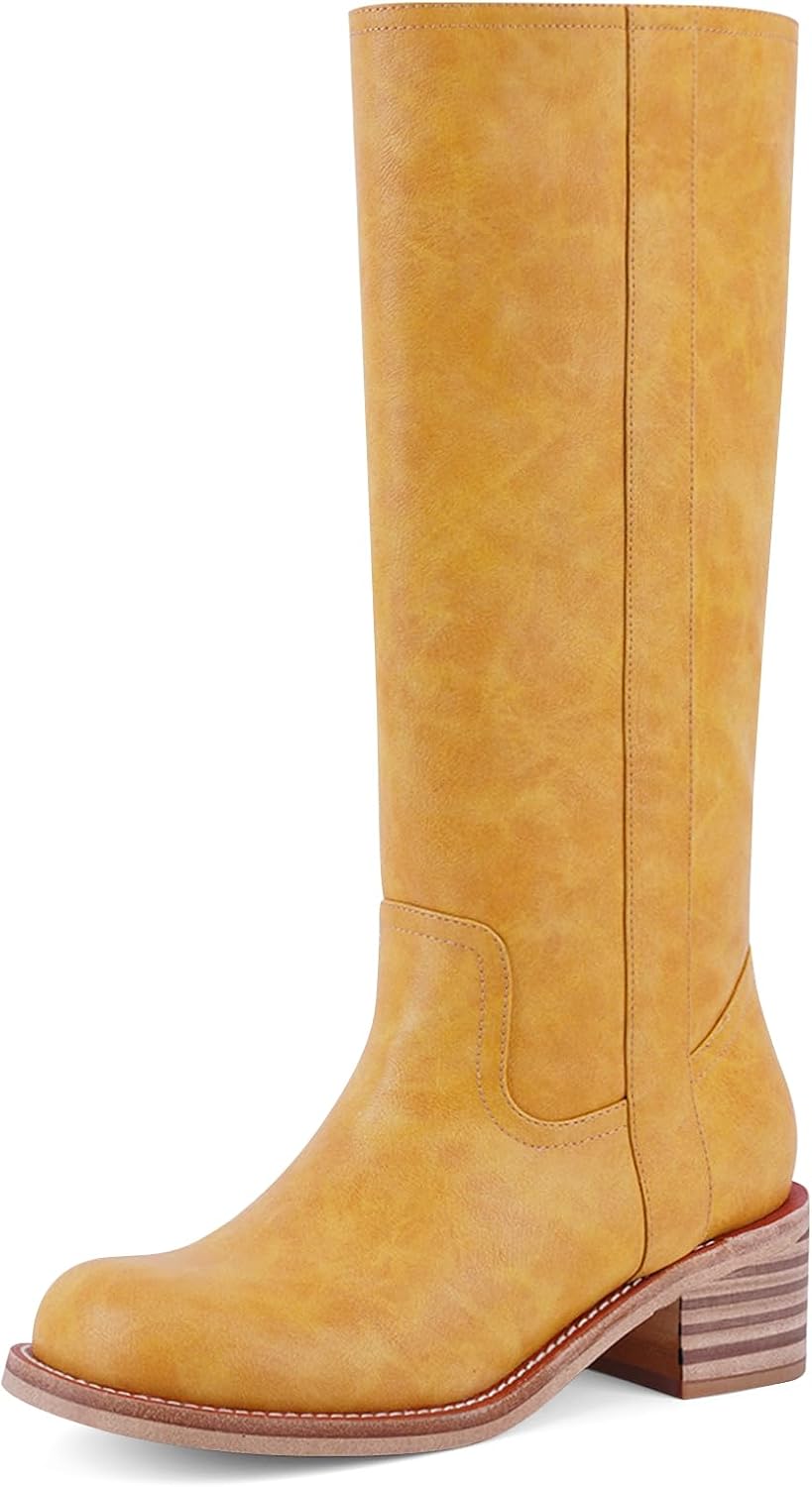 Thumbnail 6 de VBDB Women's Knee-High Boots, 2.1-Inch Block Heel