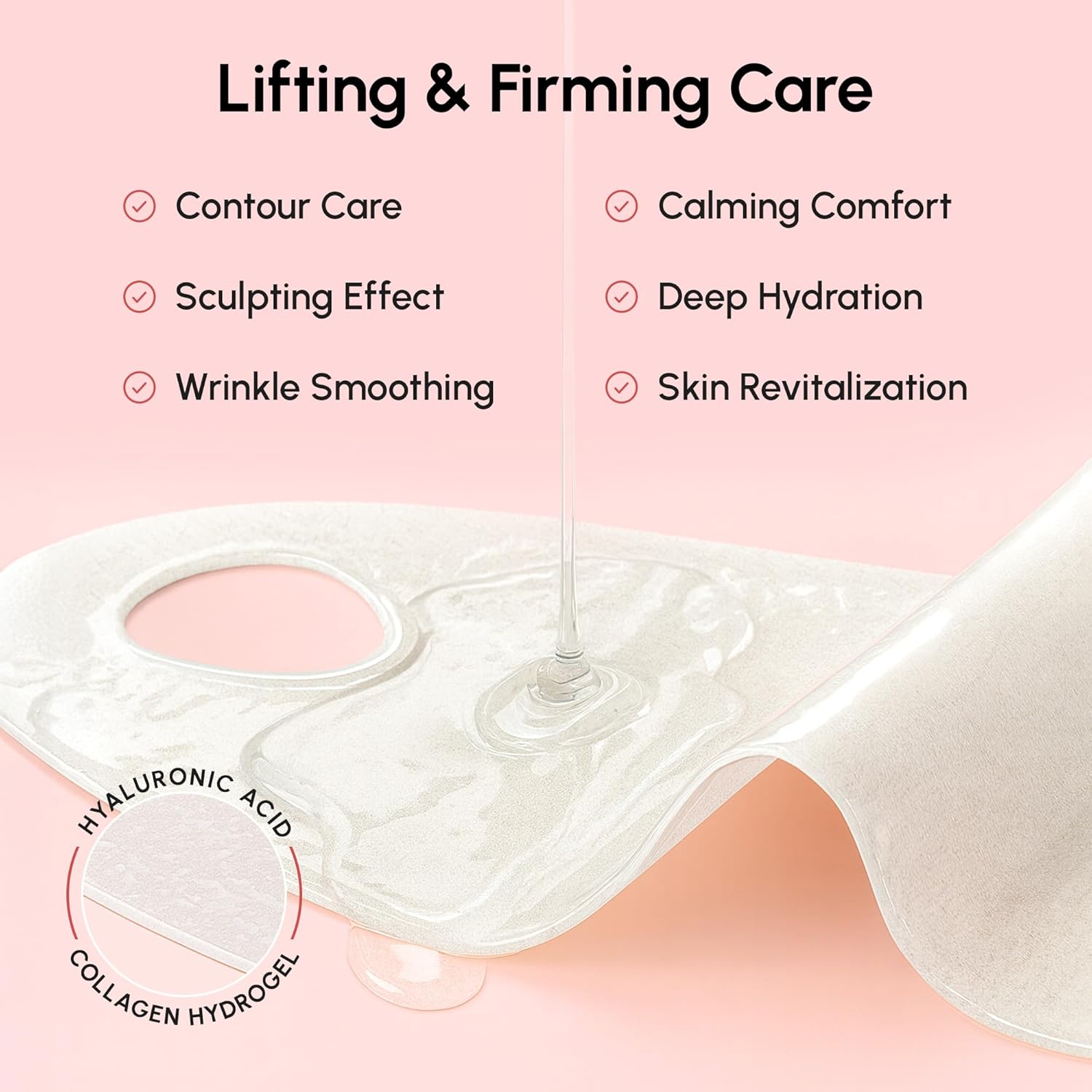 Thumbnail 3 de MAREE V Line Lifting Mask with PDRN Salmon DNA – Deep Neck & Jawline Contour Mask