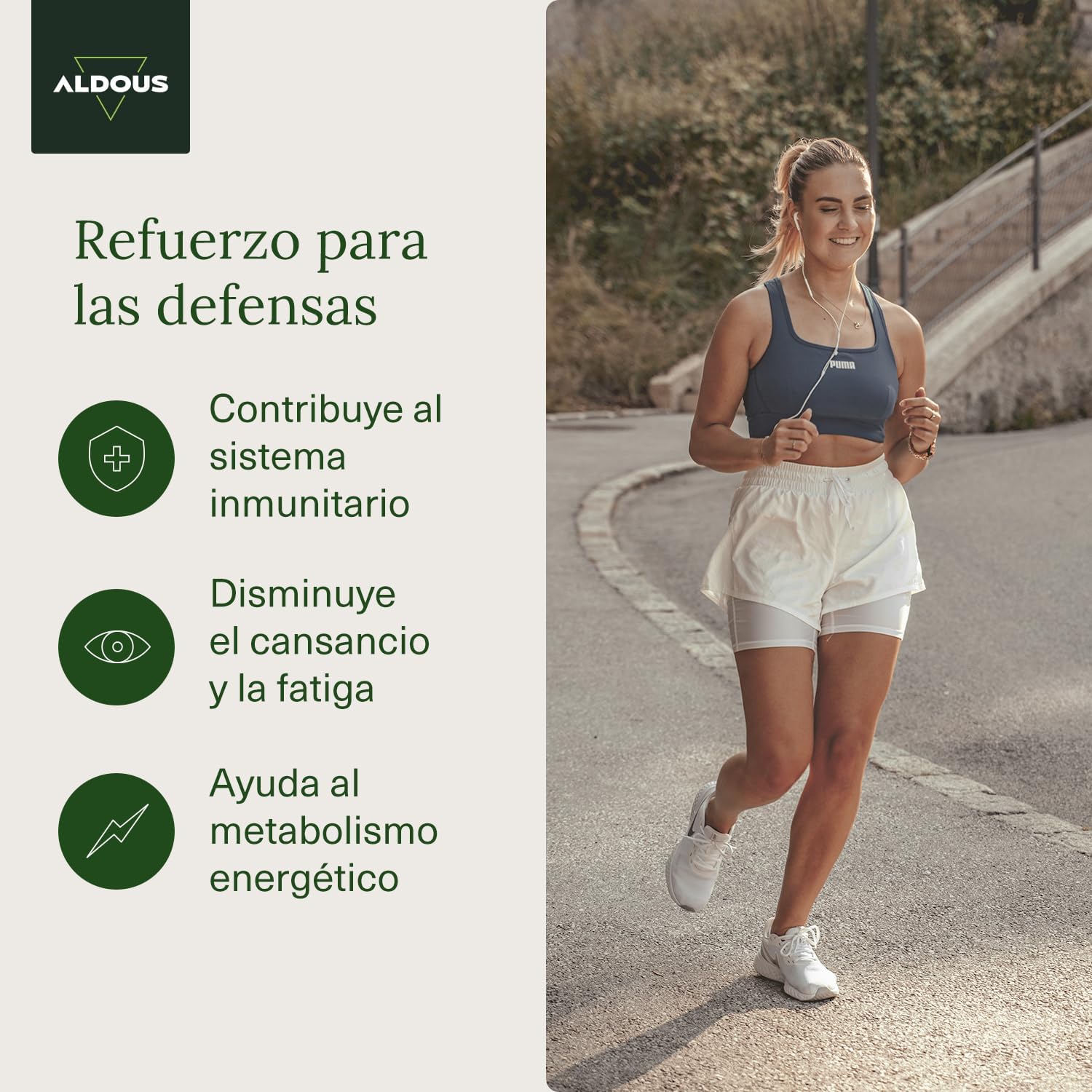 Detalle 2 de Vitamina B12 Vegana y Ácido Fólico 400 Comp. 🌱