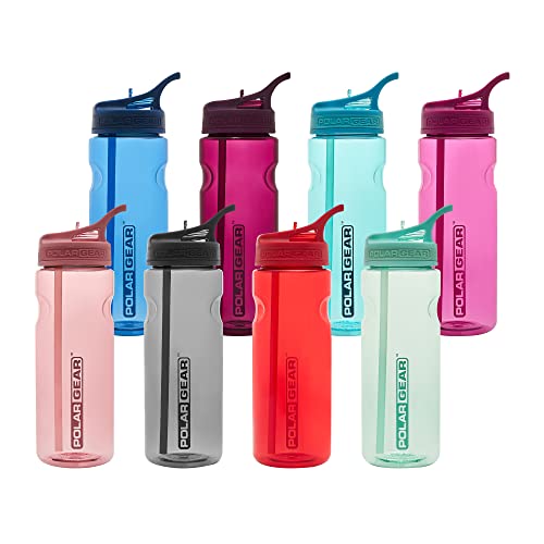 Thumbnail 3 de Polar Gear 650ml Aqua Grip Water Bottle with Straw — Black