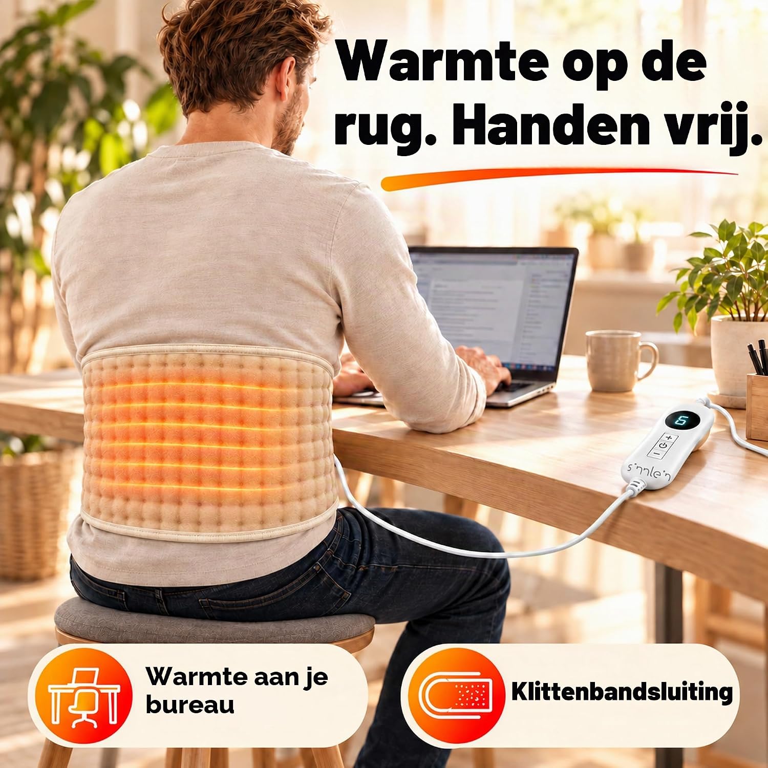 Thumbnail 5 de sinnlein Heizkissen Bauch voor rug en buik, 3 warmtestanden