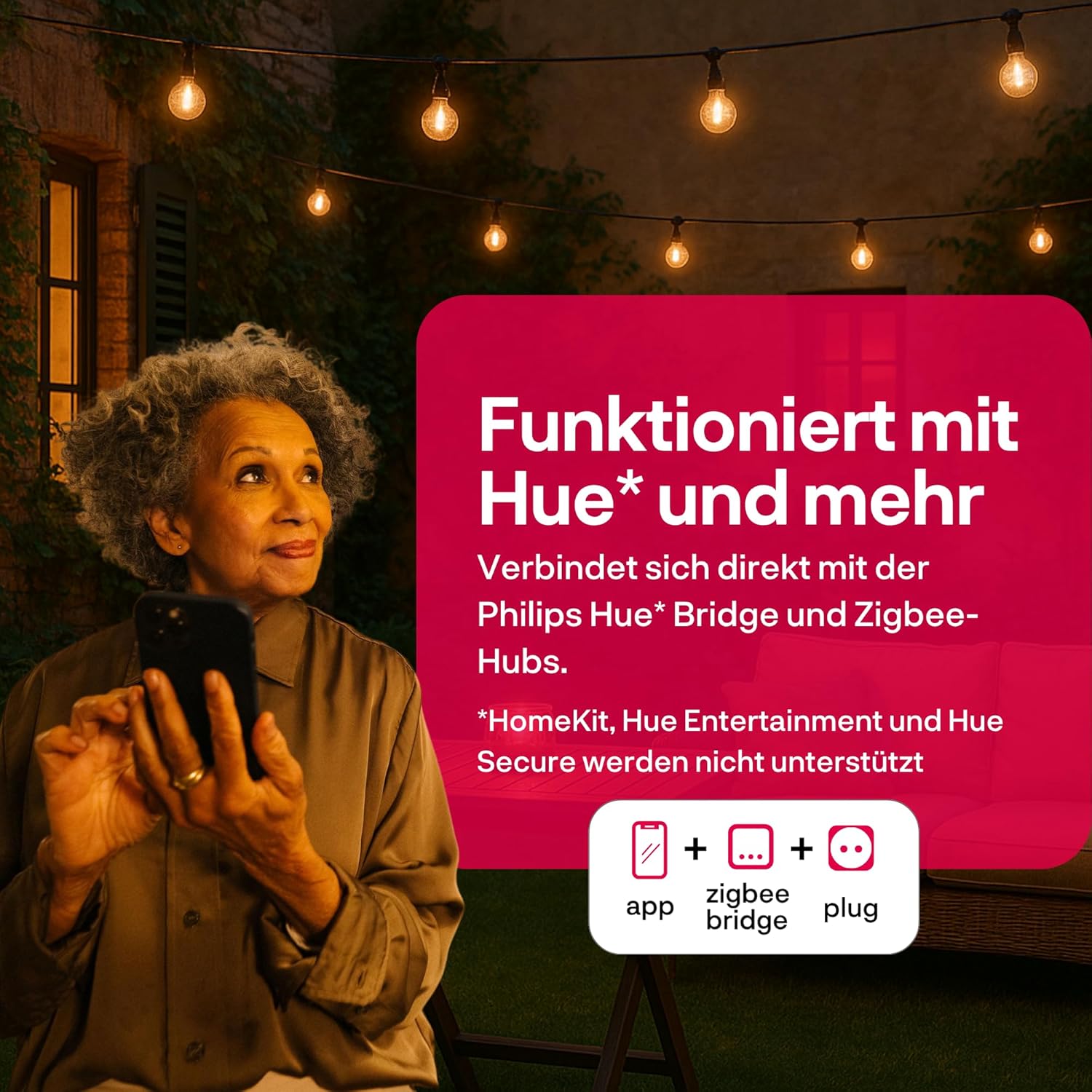 Thumbnail 1 de innr Zigbee Smart Außensteckdose (2er-Set) mit Strommessung, IP54 – funktioniert mit Hue* und Alexa
