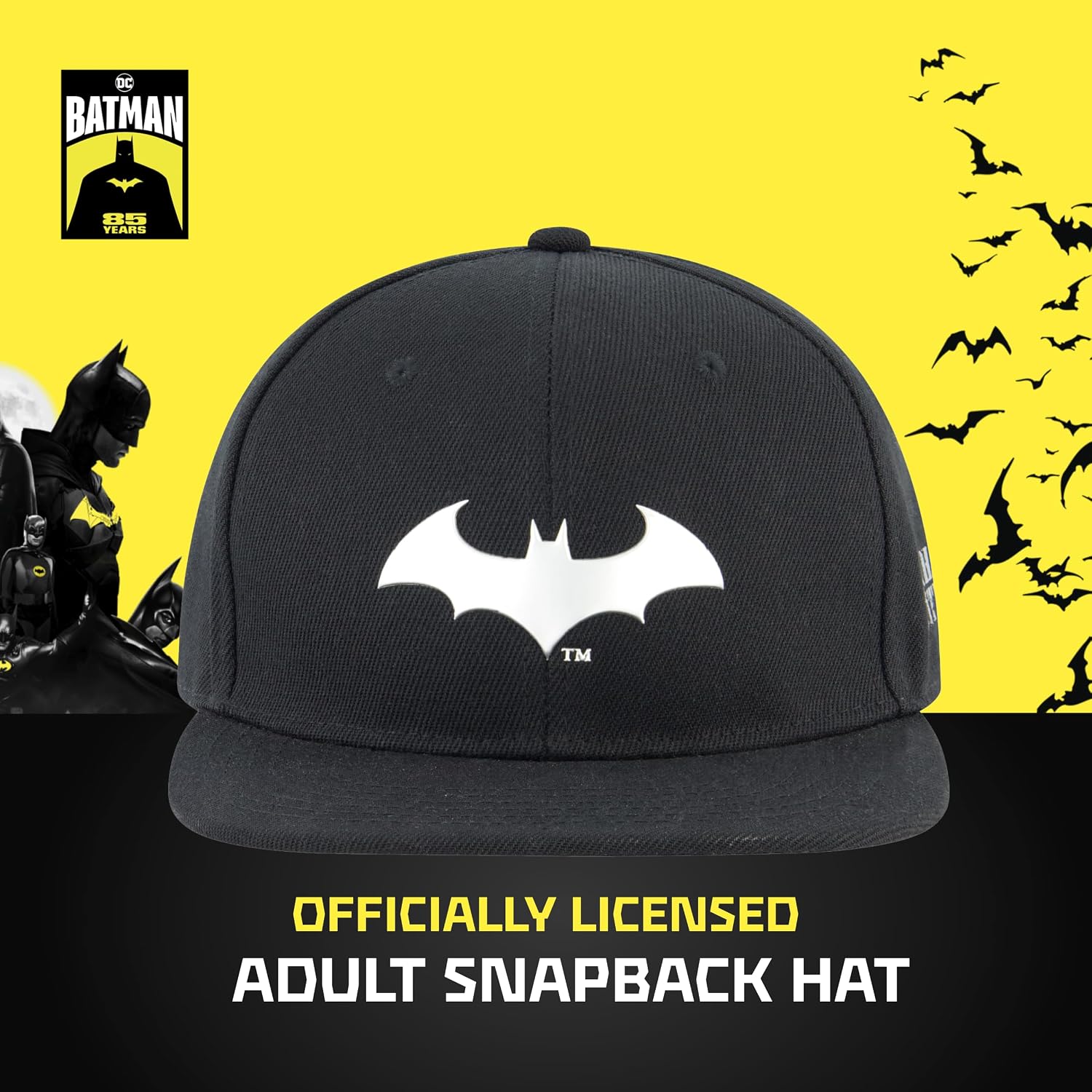 Thumbnail 1 de DC Comics Batman Baseball Cap, Polyester