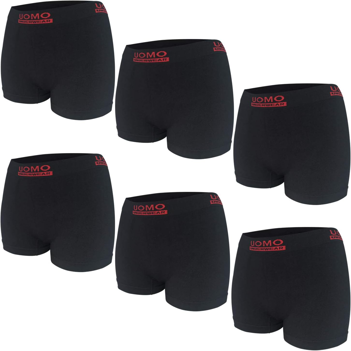 Thumbnail 4 de 6/8/10/12er Pack Jungen Boxershorts MRCC – atmungsaktive Retro-Unterwäsche mit Elasthan