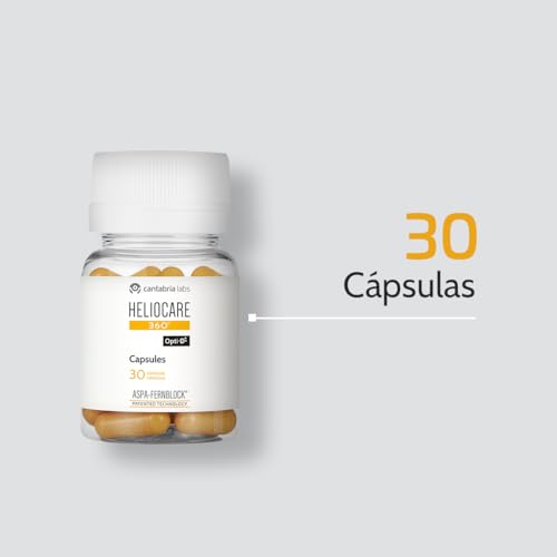 Thumbnail 6 de Heliocare 360° Cápsulas de Cantabria Labs: protección solar oral para prevenir el fotoenvejecimiento (30 cápsulas)