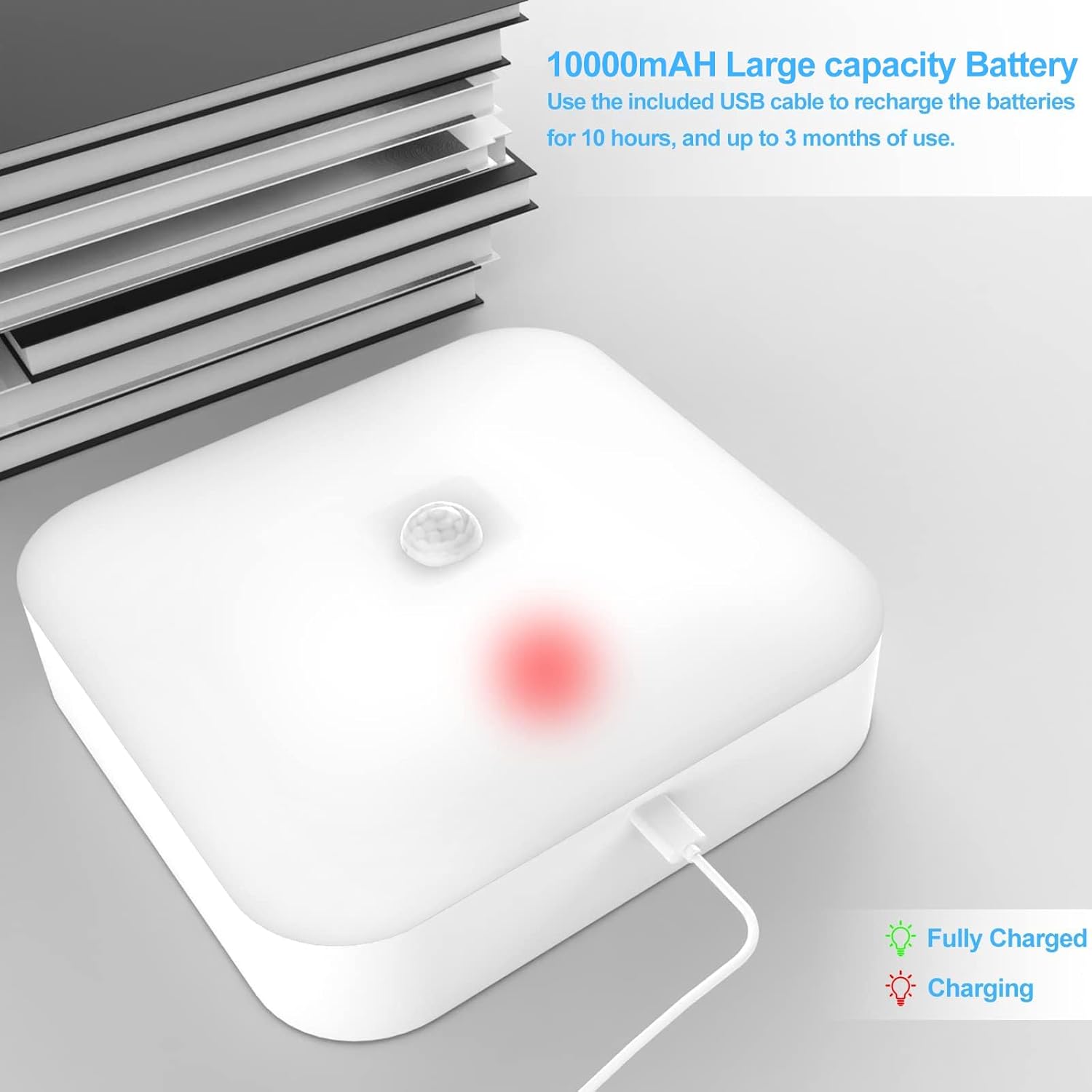 Thumbnail 1 de Toowell Akku Lampe 10.000 mAh mit Bewegungsmelder