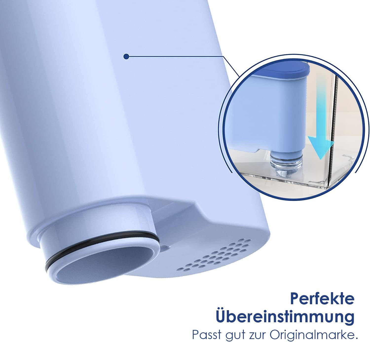 Thumbnail 5 de Waterdrop Ersatzwasserfilter für Philips AquaClean CA6903/10 – Kompatibel mit Saeco & Philips Kaffeevollautomaten