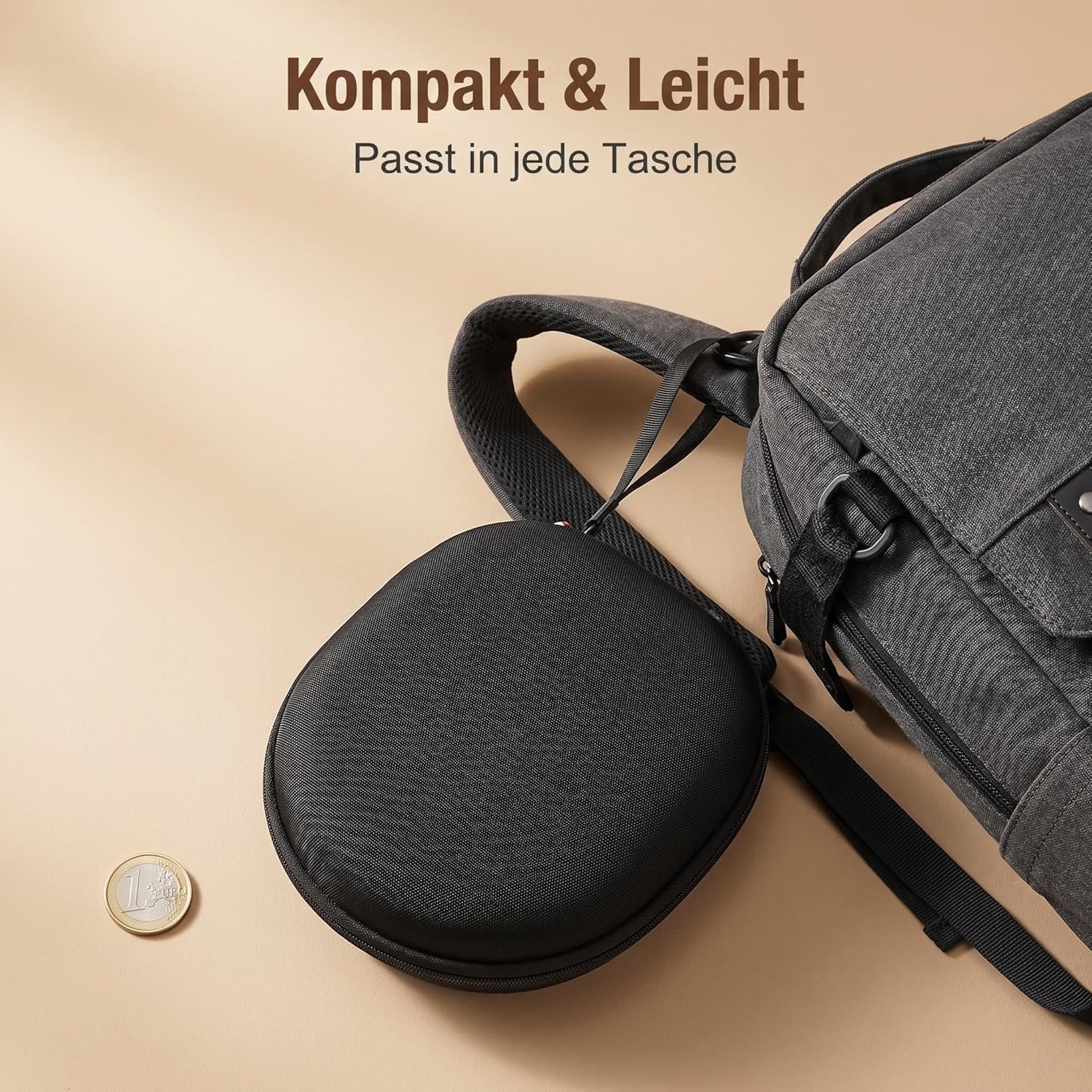Thumbnail 3 de XANAD Kopfhörer Tasche – Universelle EVA‑Hülle für JBL Tune 530BT … 660BTNC, Sony, Soundcore, Weiß