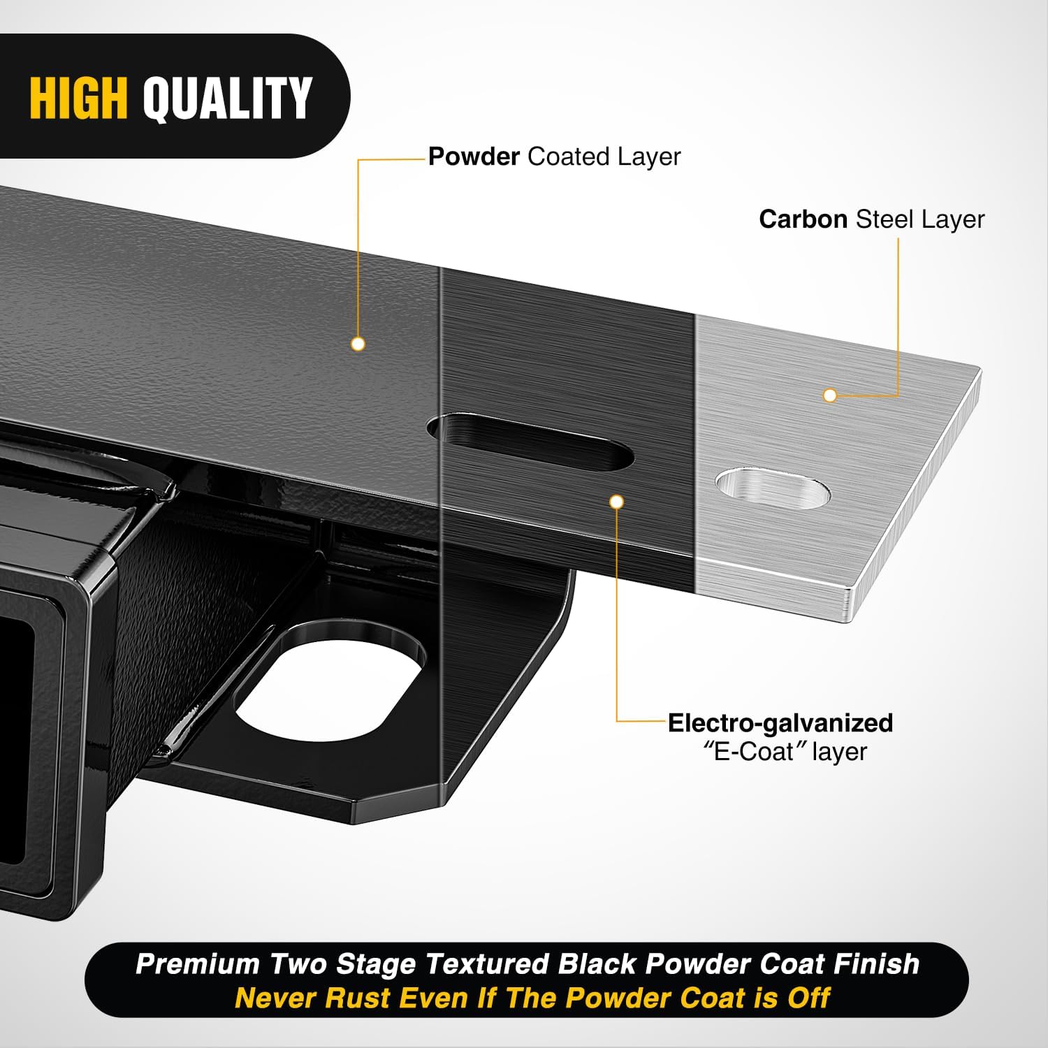 Thumbnail 4 de 2 Inch Step Hitch Receiver 5000 Lbs