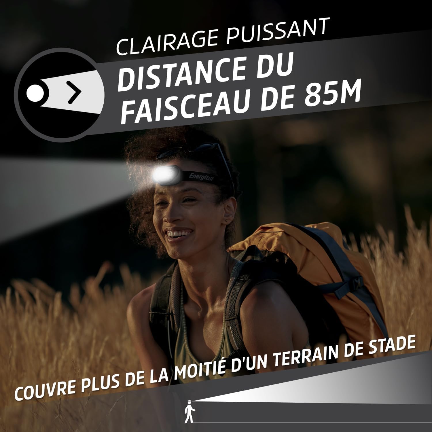 Thumbnail 3 de Energizer Vision HD+ 360 Lumen Head Torch