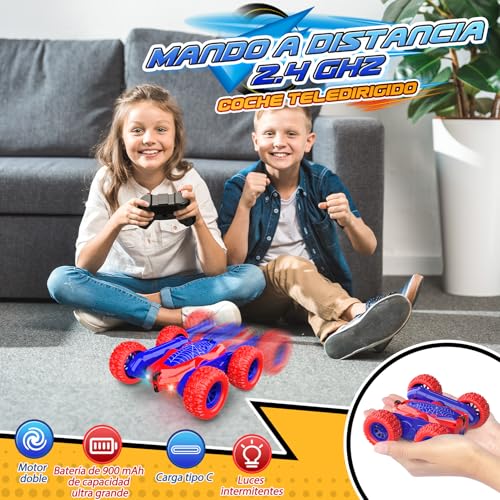 Thumbnail 3 de Dreamlandia Coche Teledirigido Acrobático 360° 2.4Ghz 4WD – RC Car para Niños 3-8 años