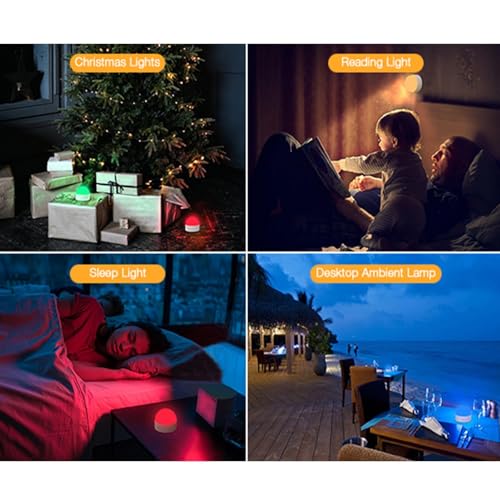 Thumbnail 5 de Kintion LED Night Light – USB Rechargeable, 8 Colour Modes, 1800mAh