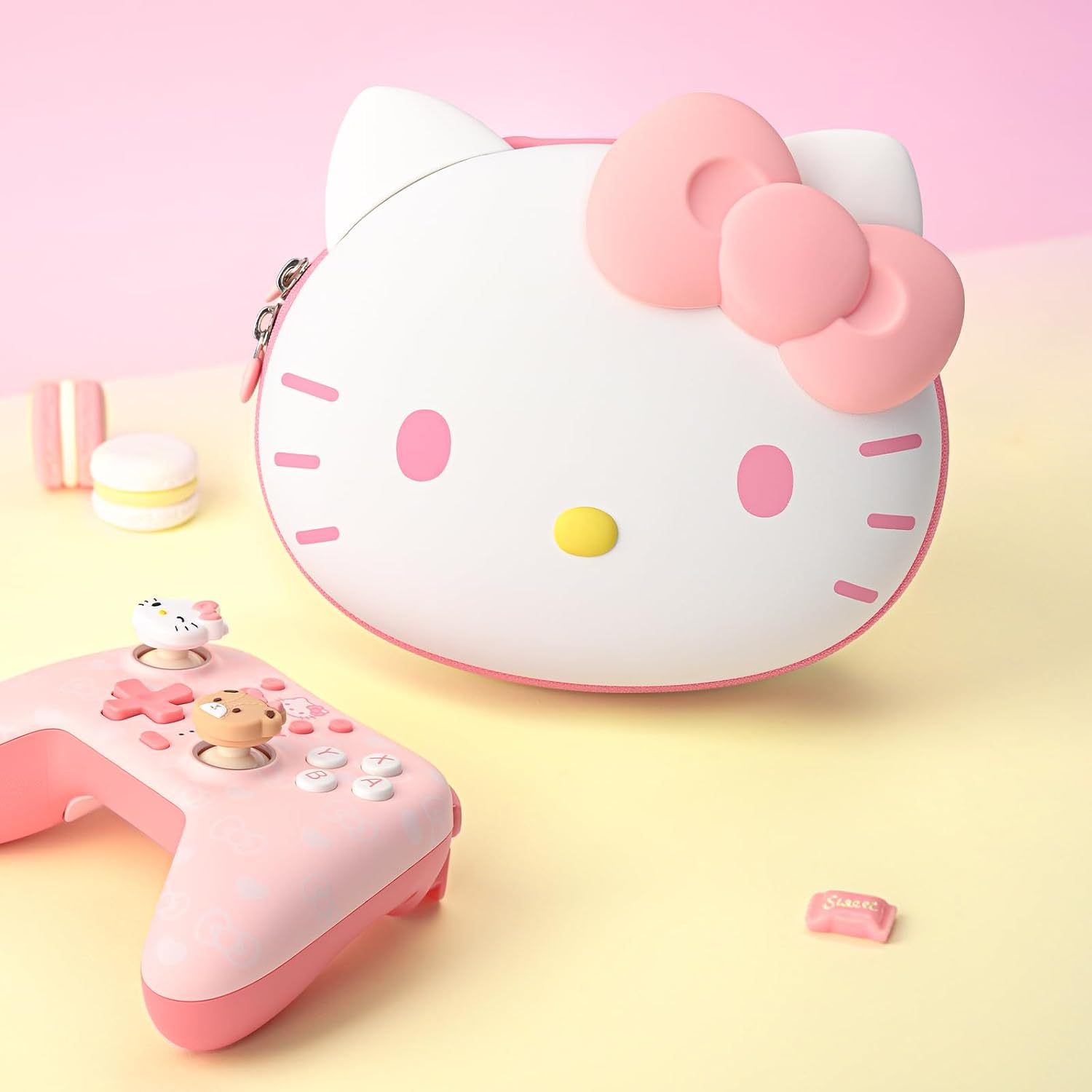 Thumbnail 6 de Kuitmor Cartoon Cat Design Portable Hard Shell Controller Case