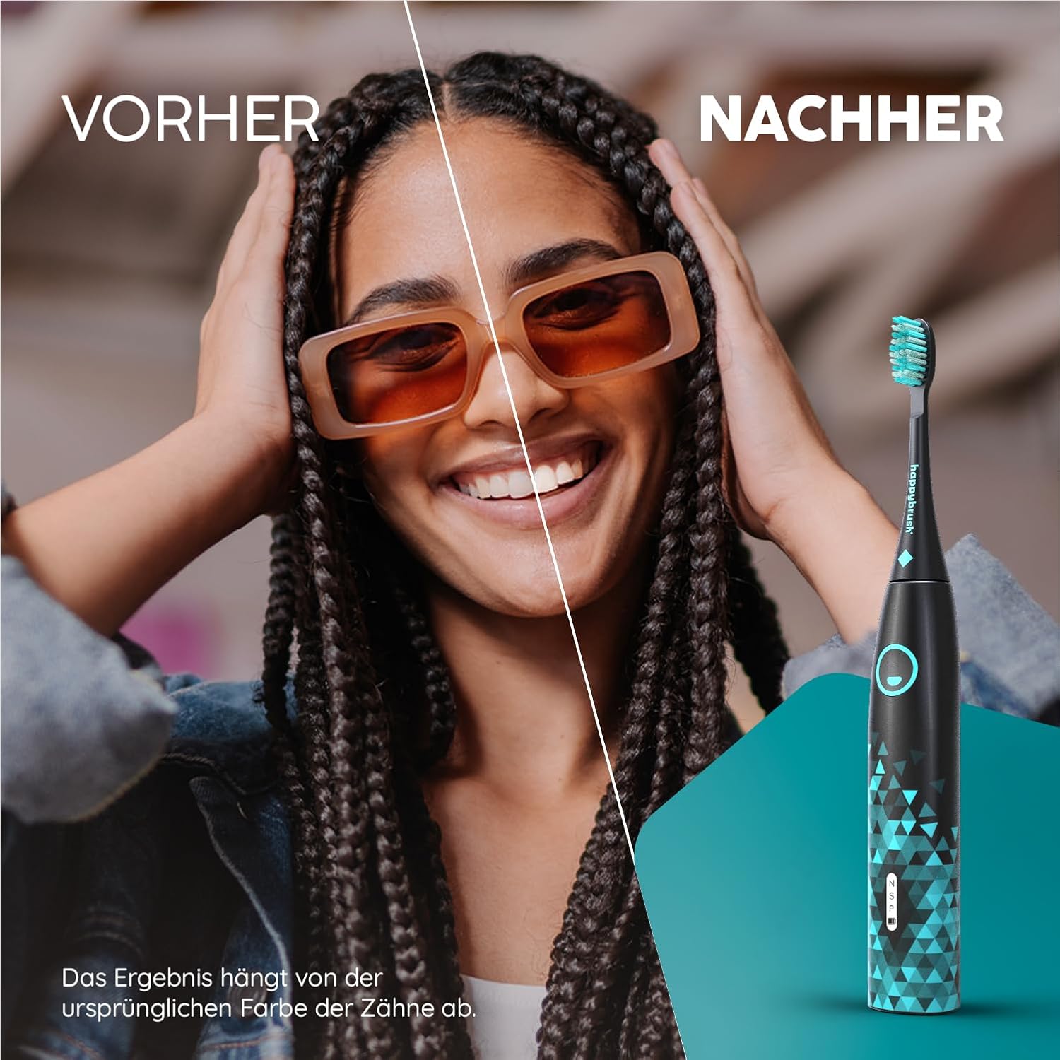Thumbnail 6 de happybrush Eco Vibe Schallzahnbürste mit 40.000