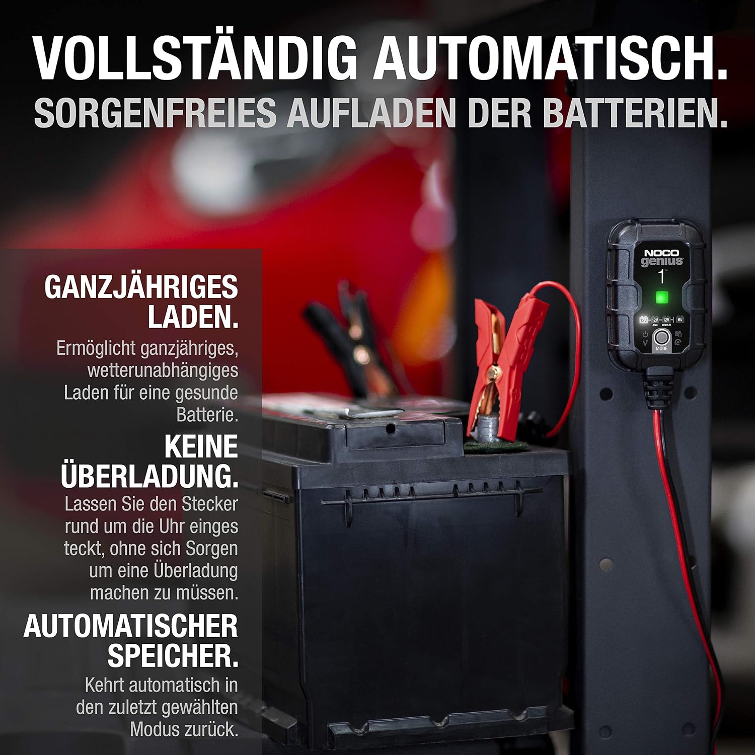 Thumbnail 6 de NOCO GENIUS1 Batterieladegerät 1A