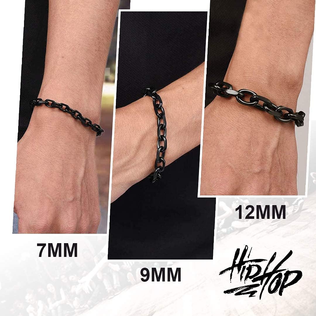 Thumbnail 6 de ChainsHouse Bracelet Argent 21 cm 12 mm