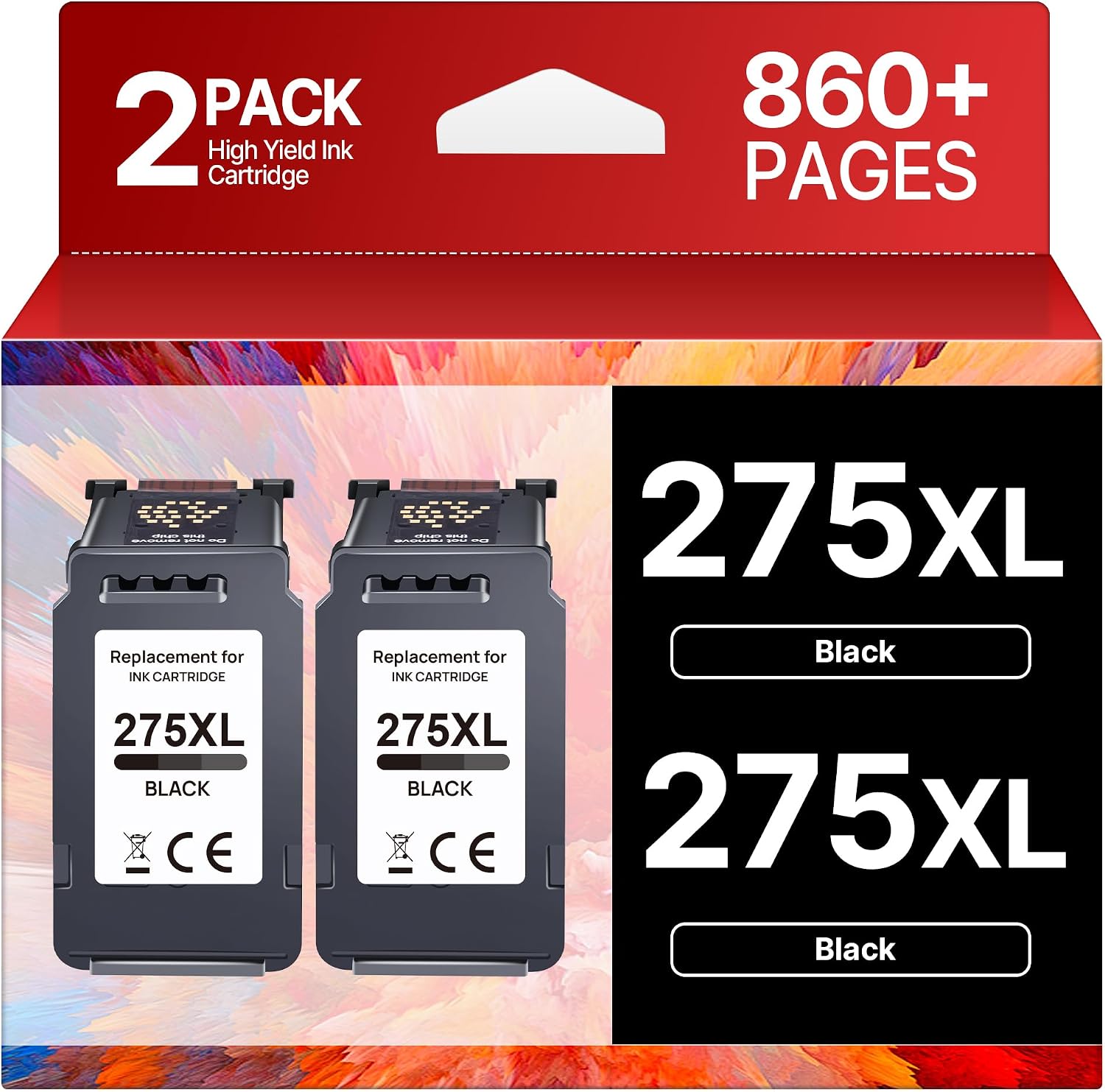 Detalle de PG-275 Black Ink Cartridge 450 pages