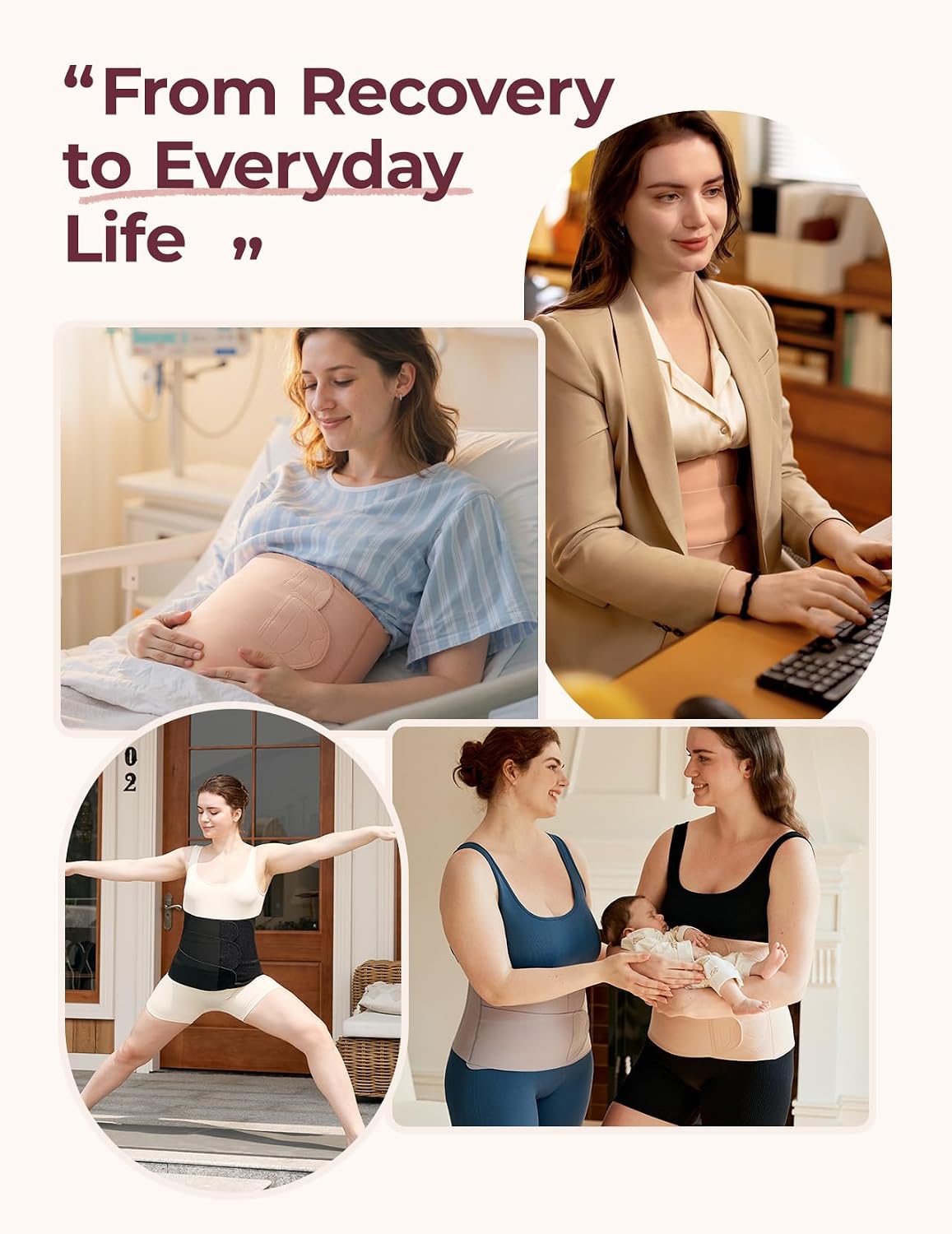 Thumbnail 5 de momcozy Ergowrap Postpartum Belly Band 🤰