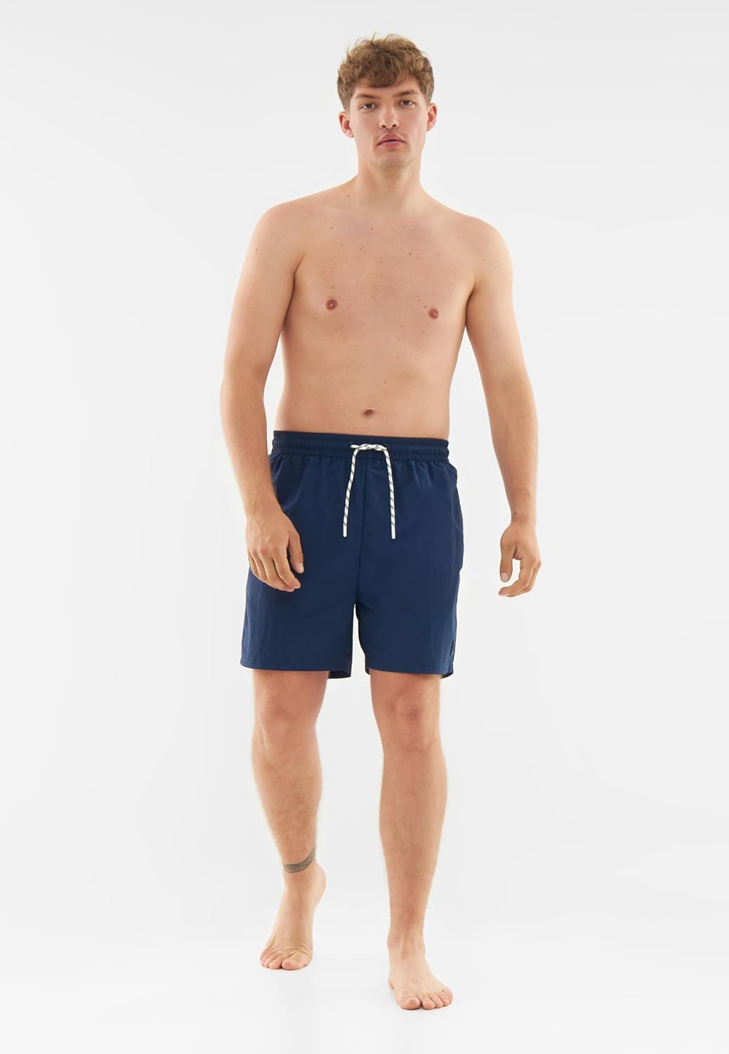 Detalle 2 de Johnny Urban Maillot de Bain Homme Jay : short de natation unicolore avec doublure mesh
