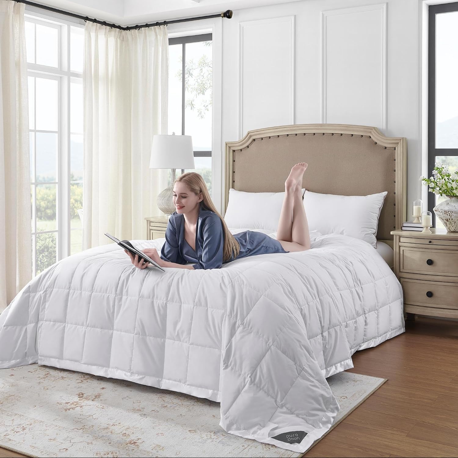 Thumbnail 5 de puredown® Queen Blanket, 90" x 90"