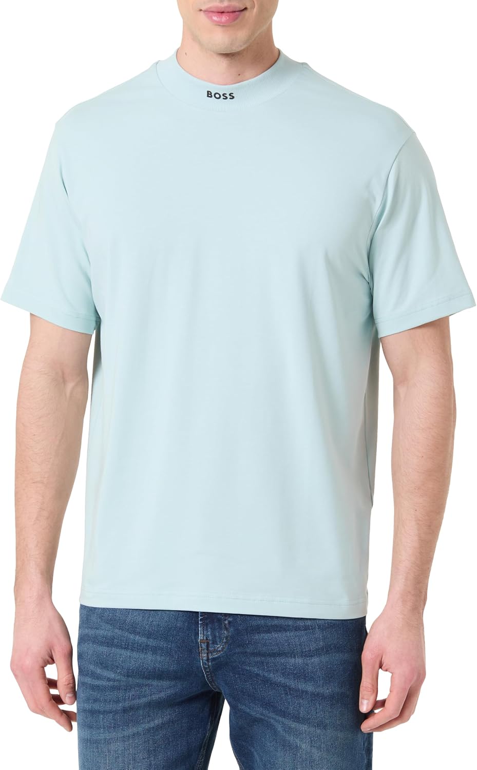 Detalle 2 de BOSS Tee Collar 10270236 01 | T-shirt Homme en coton élasthanne