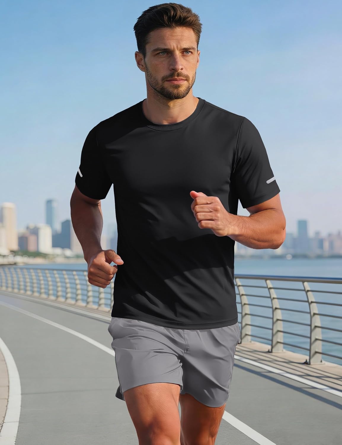 Thumbnail 2 de MAGCOMSEN UPF 50+ Short Sleeve Rash Guard Tee for Men