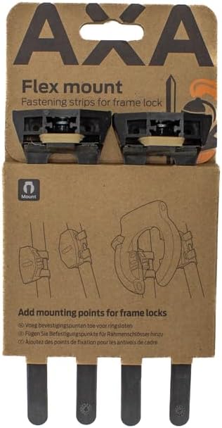 Thumbnail 2 de AXA 55500395KB Universal Lock Mounting Set, Plastic, 2 Strips