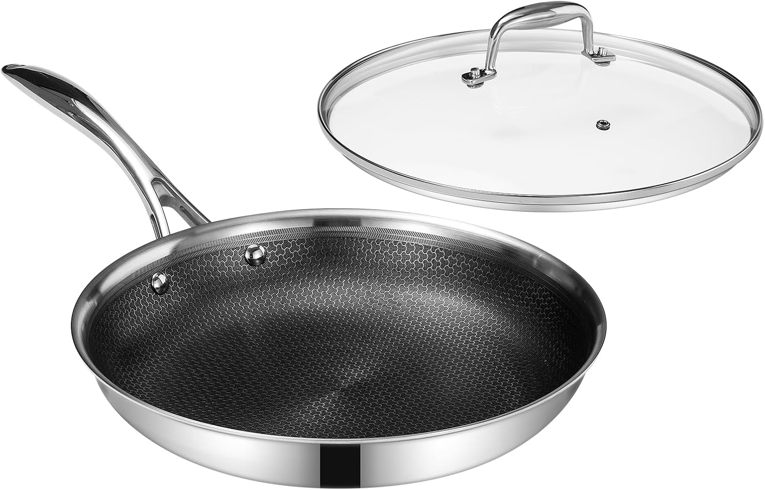 Detalle de DELUXE Hybrid Ceramic 12-Inch Fry Pan