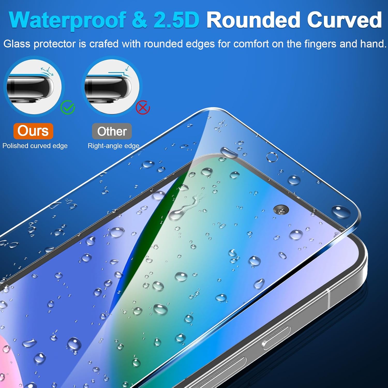 Detalle 2 de Letosan Glass Screen Protector for Google Pixel 11 Pro XL