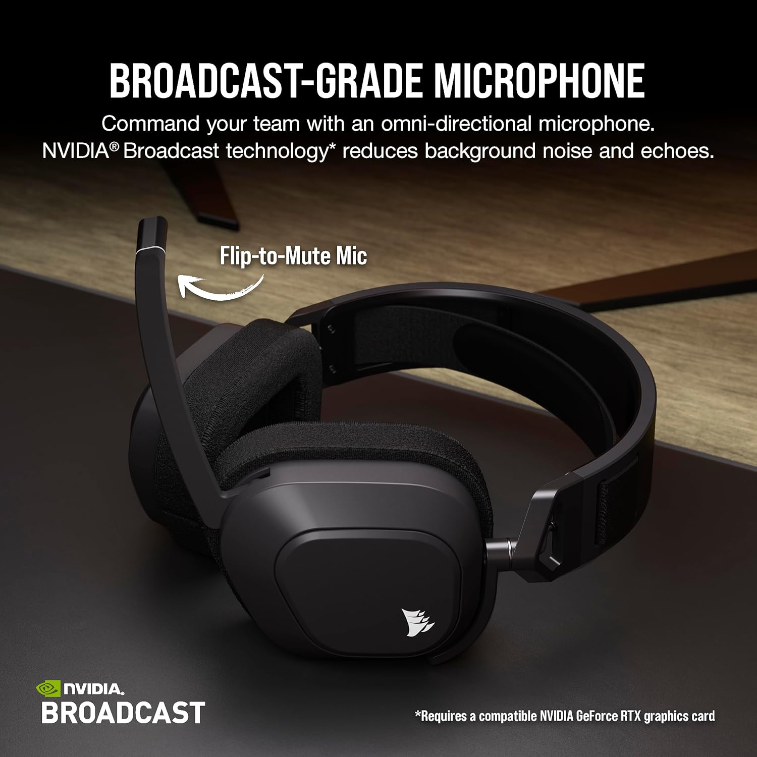 Thumbnail 5 de Corsair HS80 MAX Wireless Multiplatform Gaming Headset