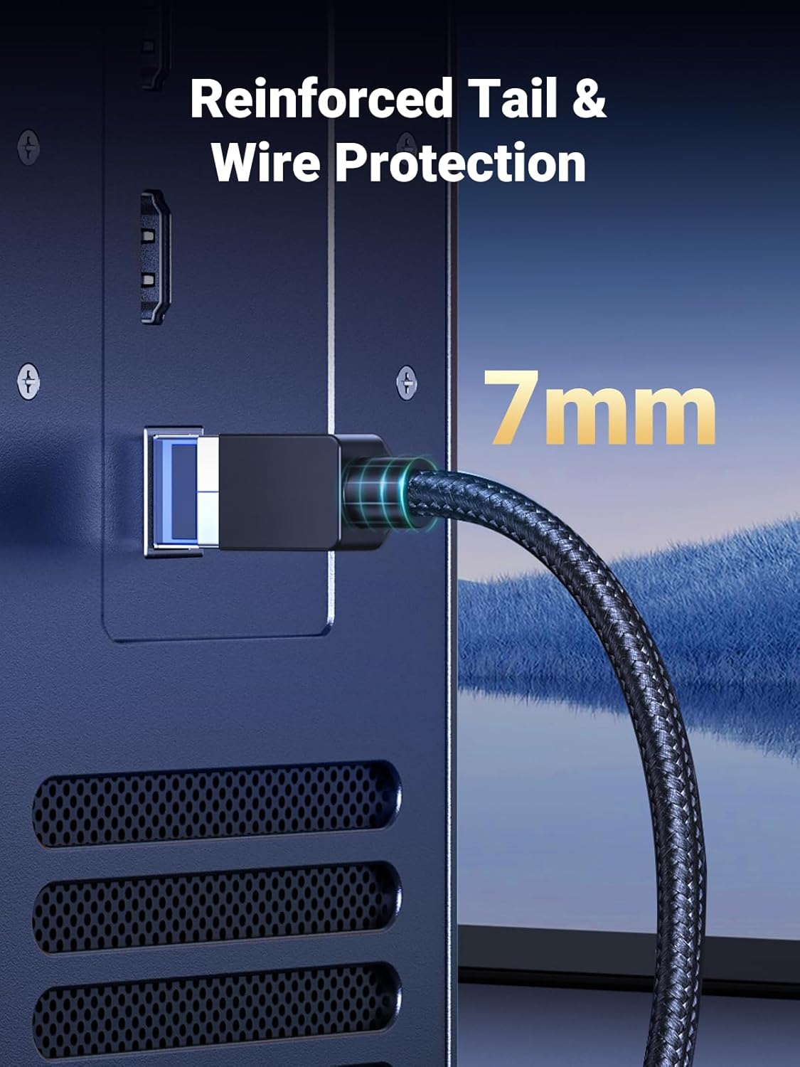 Thumbnail 4 de UGREEN Cat 8 LAN Kabel 3M 40Gbps