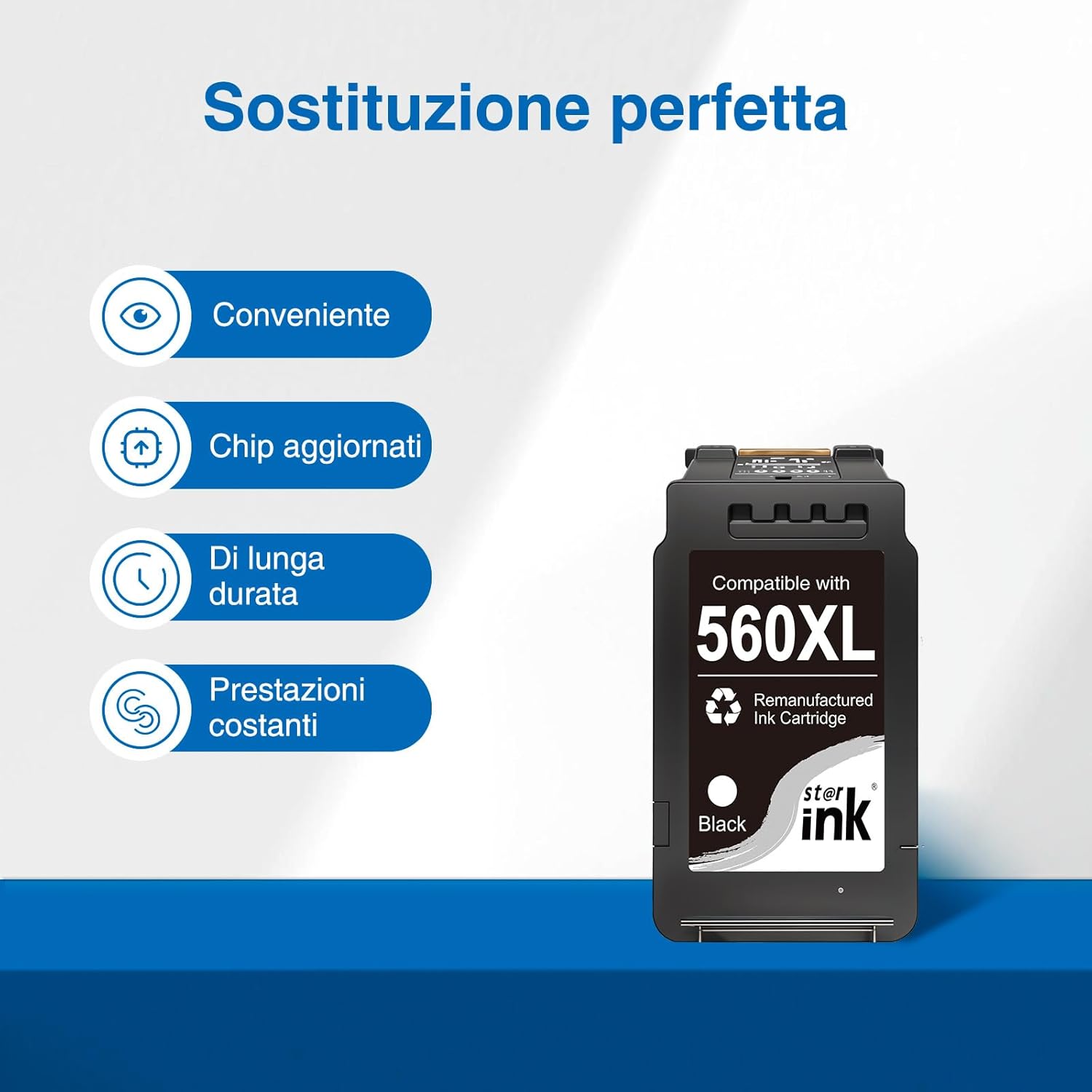 Thumbnail 3 de Starink PG-560/CL-561 XL compatibile Canon (1 Nero + 1 Colore) per Pixma TS5350/TS7450