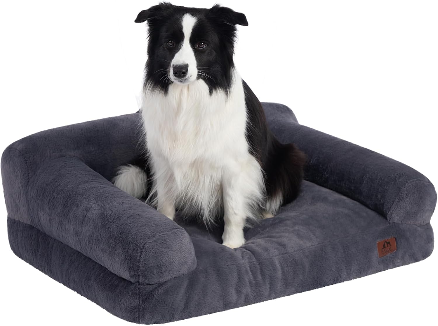 Detalle 2 de Hollypet Fluffy Plush Pet Sofa L for Dogs
